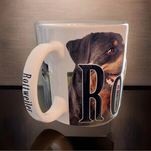 Rottweiler Americaware 2014 Ceramic Mug 3D Holds 16 oz. oversized Collectible